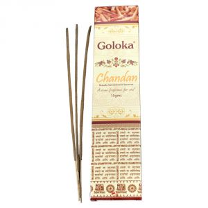 Räucherstäbchen Goloka Chandan Masala Sandelwood Incense 15g